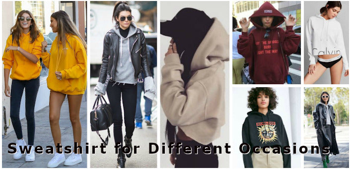 When to Wear Sweatshirt or Sweatshirt for Different Occasions