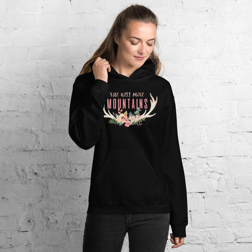 She will Move The Mountains Hoodie for Women