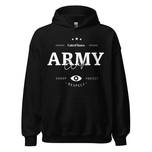 Army Wife Hoodie | Pullover Hoodie for Army Spouse