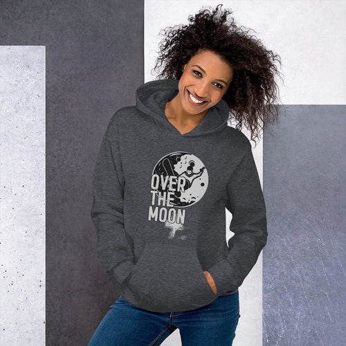 Over The Moon Snowboard Hoodie for Women