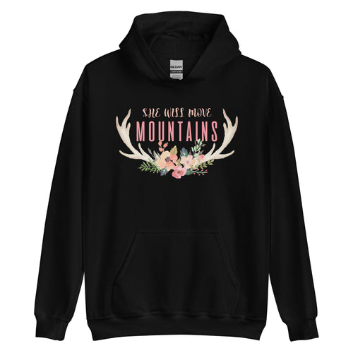 She will Move The Mountains Hoodie for Women
