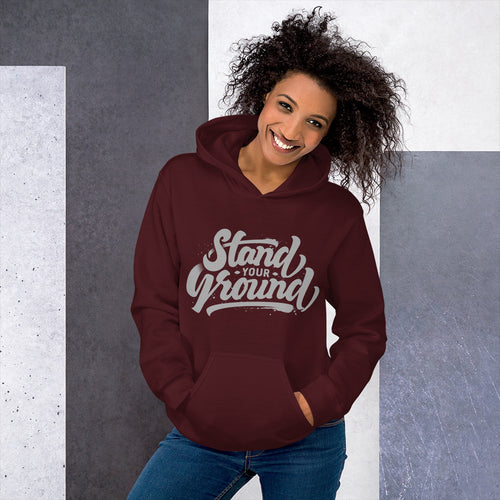Stand Your Ground Jordan Peterson Quote Hoodie for Women
