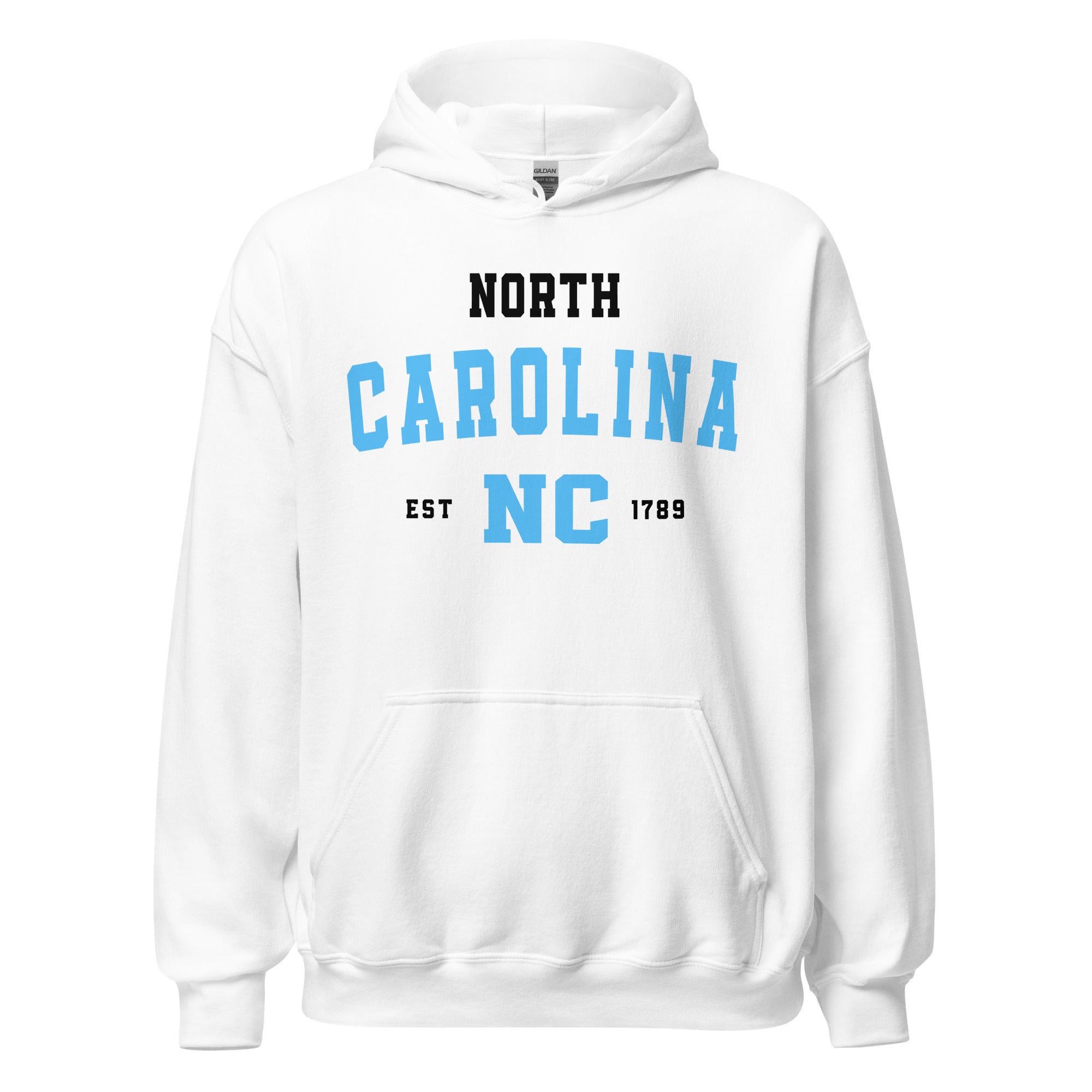 North Carolina Hoodie | NC One Piece Hooded Sweatshirt Women