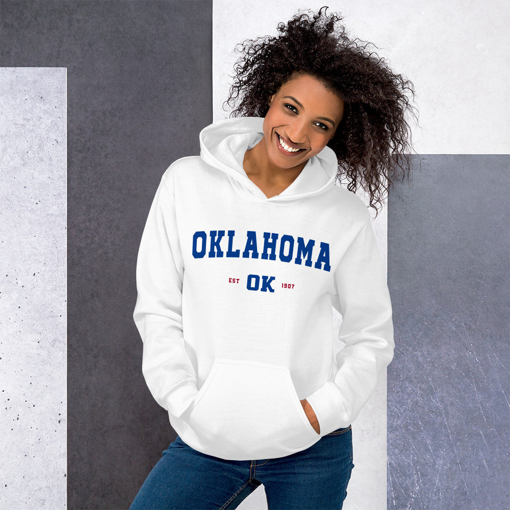 Oklahoma Hoodie | OK State One Piece Hooded Sweatshirt Women
