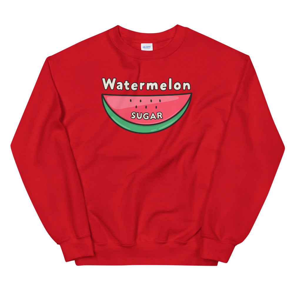 Watermelon Sugar Sweatshirt - Red Watermelon Sugar Sweatshirt for Women $29.00