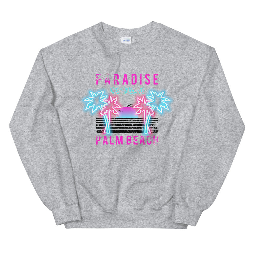 Paradise Dreamer Palm Beach Crewneck Sweatshirt