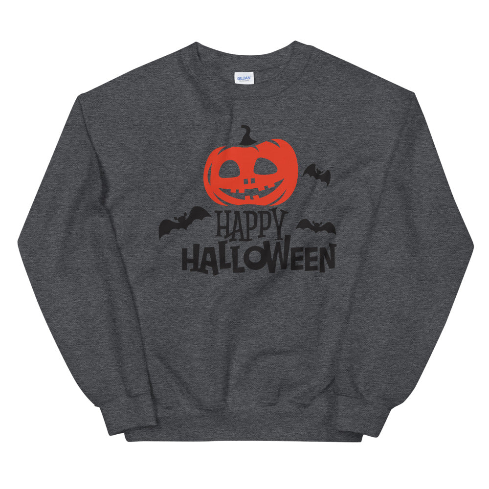 Happy Halloween Crewneck Sweatshirt for Women