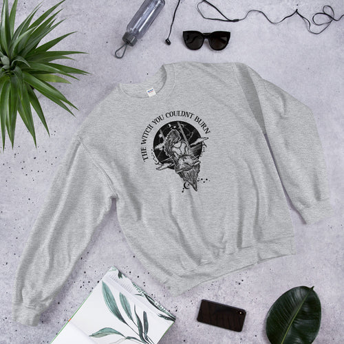 The Witch You Couldn't Burn Crewneck Sweatshirt for Women