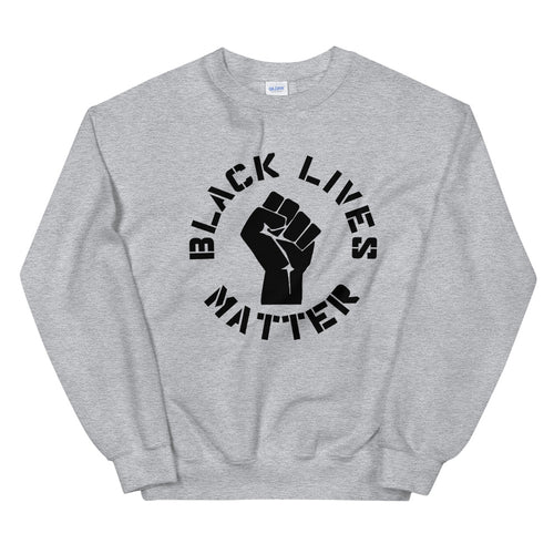 Black Lives Matter Crewneck Sweatshirt for Women