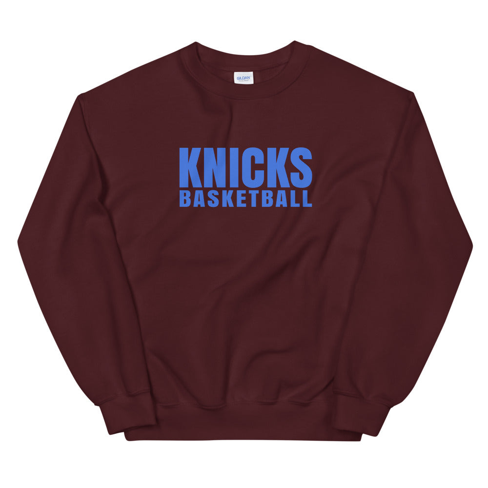 Knicks Basketball Crewneck Sweatshirt for Women