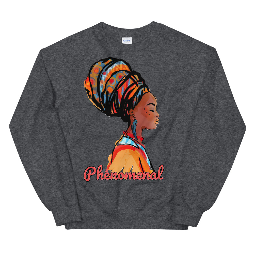 Traditional African Girl Sweatshirt | Motivational Sweatshirt for Women