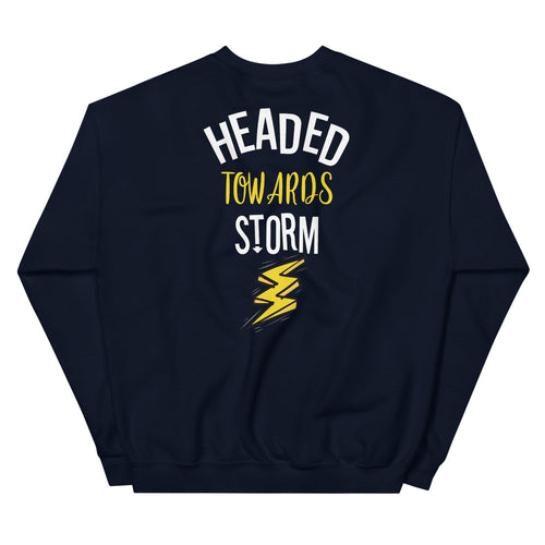 Headed Towards Storm Sweatshirt in Navy for Women