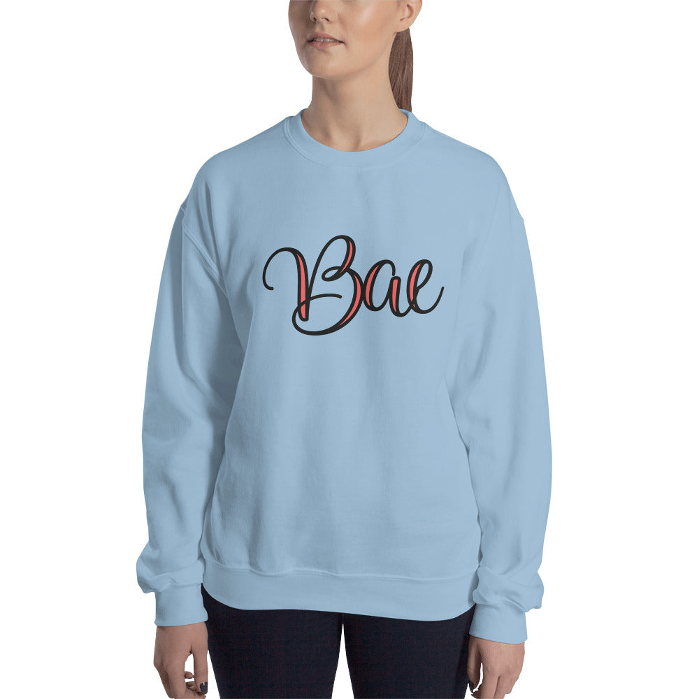 Bae Sweatshirt | "Before Anyone Else" Bae One Word Crewneck