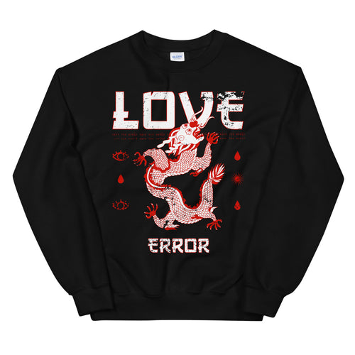 Love Error Mythical Snake Bite Crewneck Sweatshirt