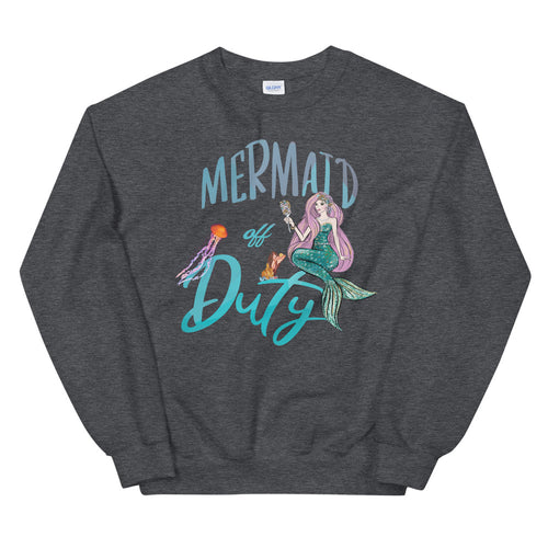 Mermaid Off Duty Crewneck Sweatshirt for Women