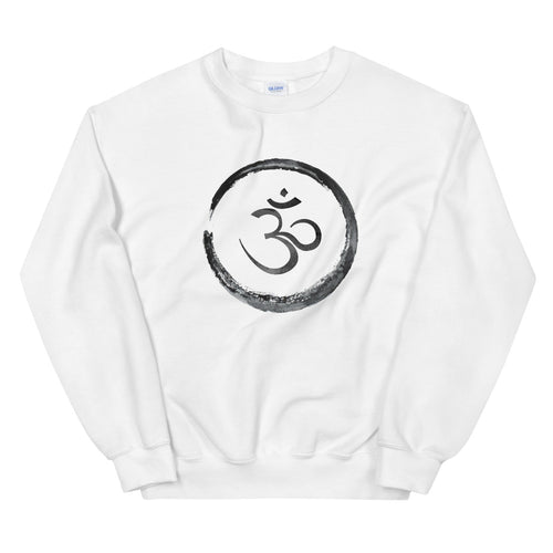 Om Symbol Yoga Crewneck Sweatshirt for Women