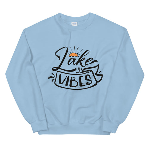 Lake Vibes Crewneck Sweatshirt for Women
