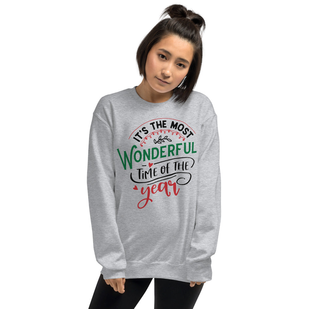 It's The Most Wonderful Time of The Year Sweatshirt for Women