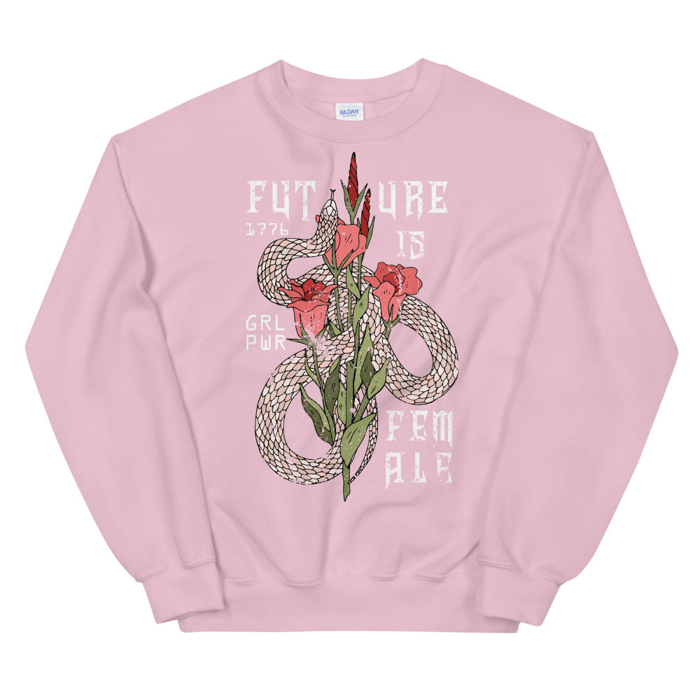 Future is Female Sweatshirt | Girl Power Sweatshirt for Ladies