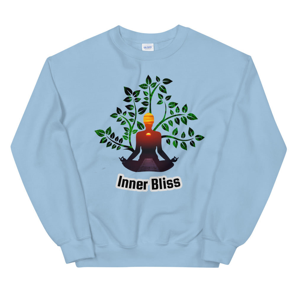 Yoga Meditation Inner Bliss Crewneck Sweatshirt