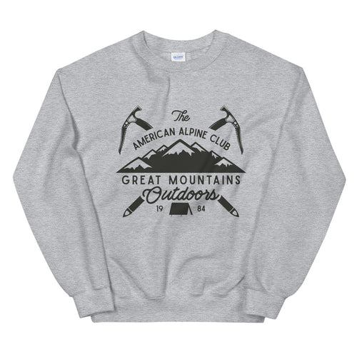 Great Mountains Outdoors Crewneck Sweatshirt for Women