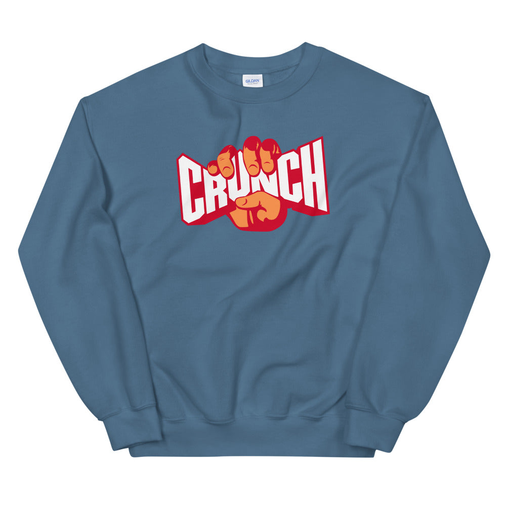 Crunch Sweatshirt | Fitness Crunches Crewneck for Women
