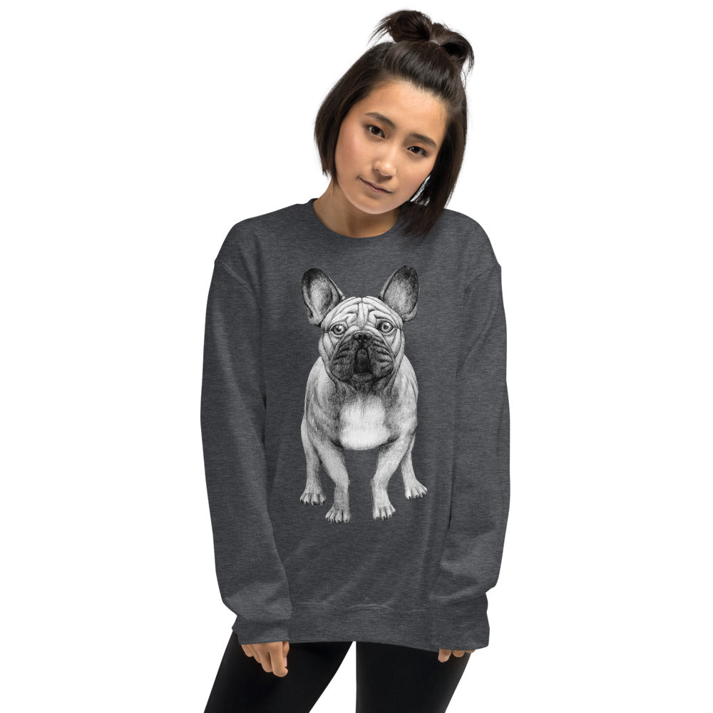 French Bulldog Crewneck Sweatshirt for Women