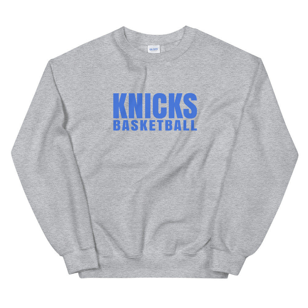 Knicks Basketball Crewneck Sweatshirt for Women