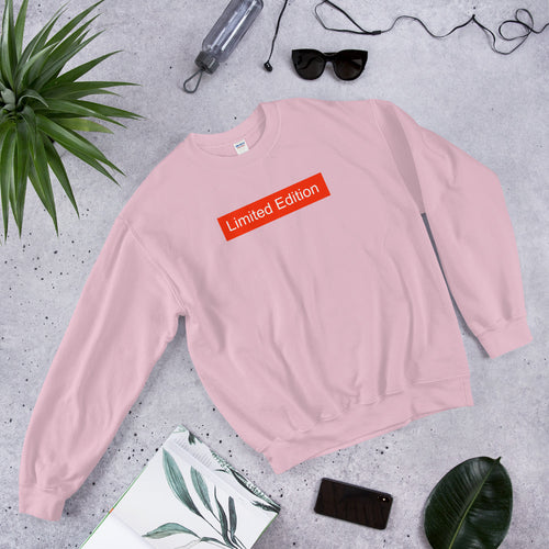 Limited Edition Sweatshirt | Box Logo Crewneck for Women