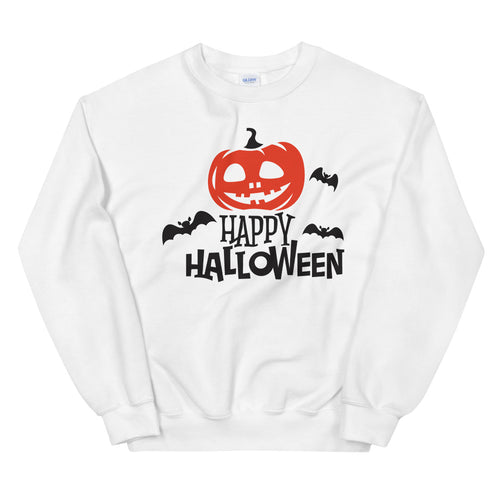 Happy Halloween Crewneck Sweatshirt for Women
