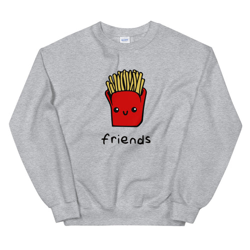 Friends Sweatshirt | Grey Crewneck Friends Sweatshirt for Women