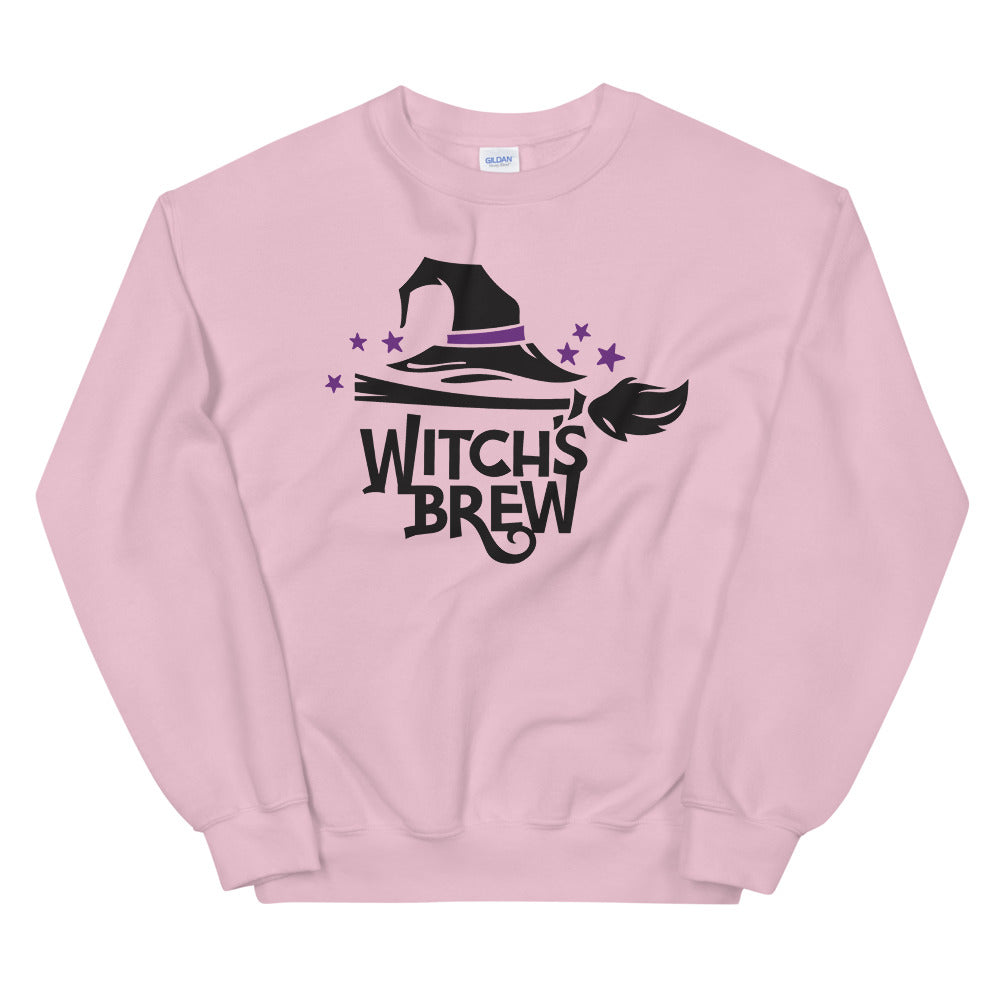 Witch's Brew Halloween Crewneck Sweatshirt for Women