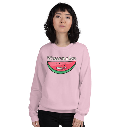 Watermelon Sugar Sweatshirt - Pink Watermelon Sugar Sweatshirt for Women $29.00