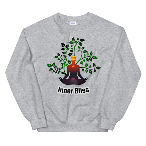 Yoga Meditation Inner Bliss Crewneck Sweatshirt