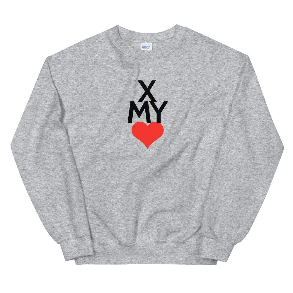 I Cross My Heart Crewneck Sweatshirt for Women