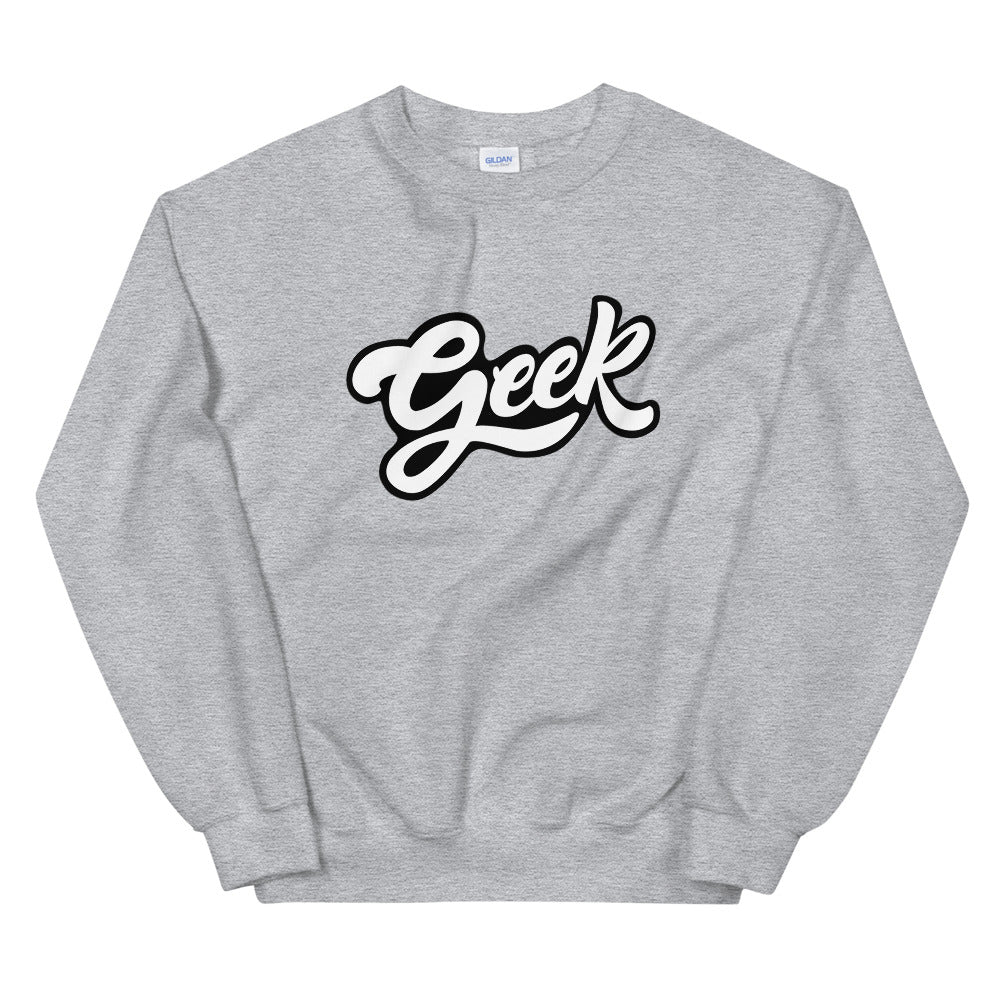 Geek Sweatshirt | Techie Geek Crewneck for Women