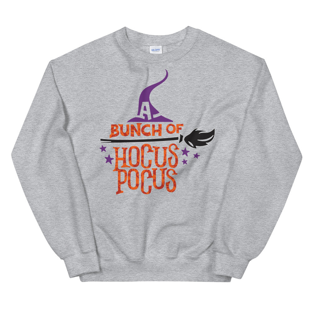 A Bunch of Hocus Pocus Halloween Crewneck Sweatshirt