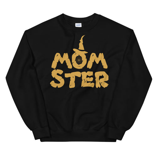 Momster Halloween Crewneck Sweatshirt for Mom