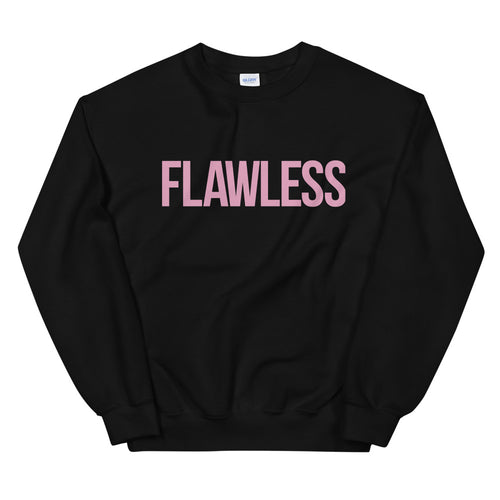 Beyonce Flawless Sweatshirt | One Word Flawless Crewneck for Women