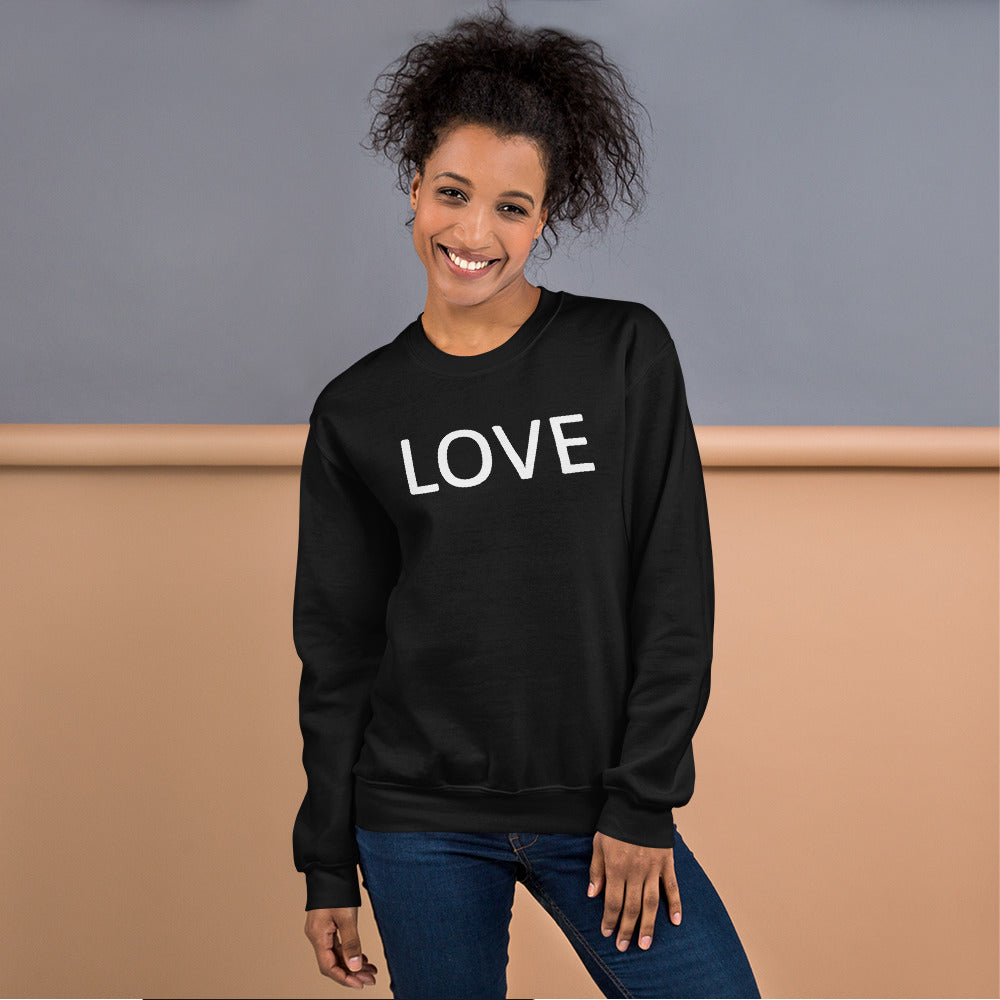 Love Sweatshirt | Love Pullover Crewneck For Women