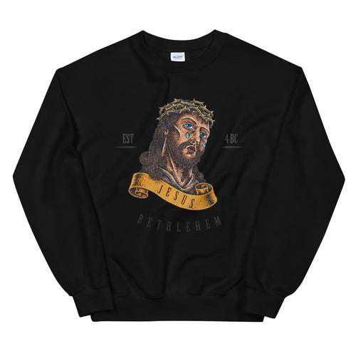 Jesus Sweatshirt | Vintage Jesus bethlehem Pullover Crewneck