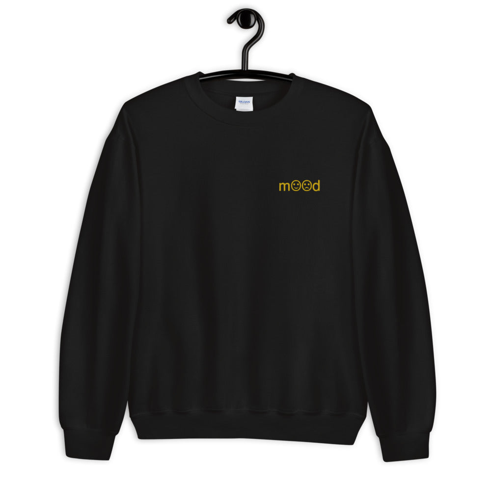 Good Mood Bad Mood Pullover Crewneck Sweatshirt for Women