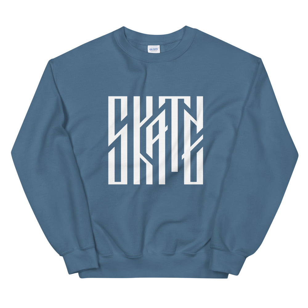 Skate Sweatshirt | Cool Skate Crew Neck Pullover for Women