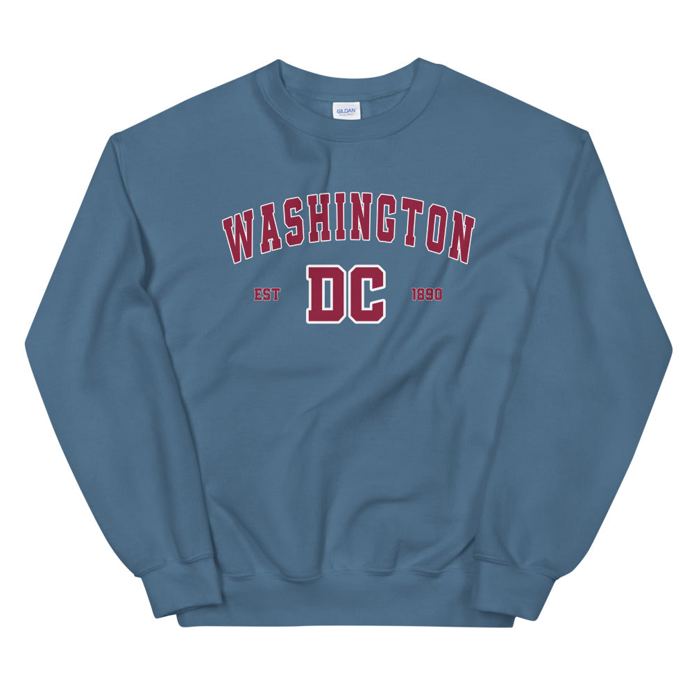 Washington D.C Sweatshirt | US State Pullover Crewneck for Women