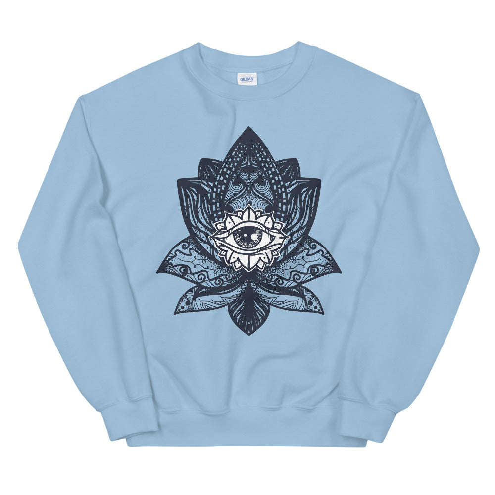 Black Lotus Magic Crewneck Sweatshirt for Women