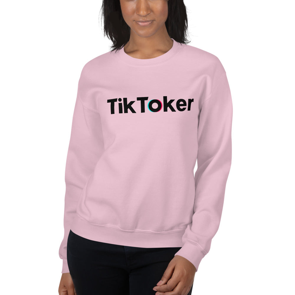 TikToker Sweatshirt | Social Content Producer Tik Tok Crewneck for Women