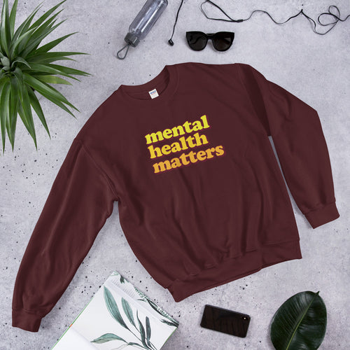 Mental Health Sweatshirt | Awareness for Mental Health Crewneck Women