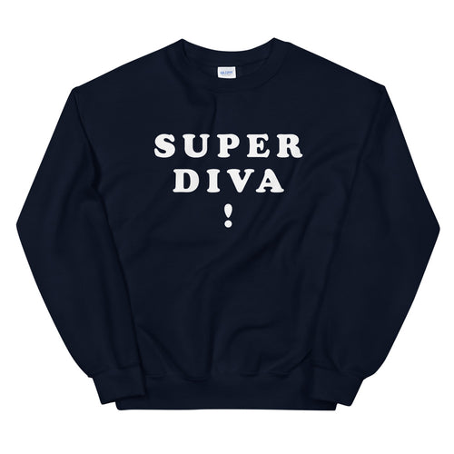 RBG Super Diva Sweatshirt - Ruth Bader Ginsburg Pullover Crewneck