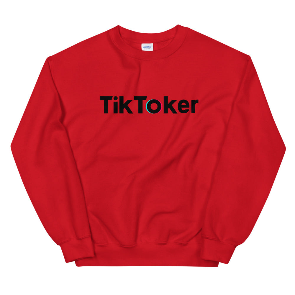 TikToker Sweatshirt | Social Content Producer Tik Tok Crewneck for Women