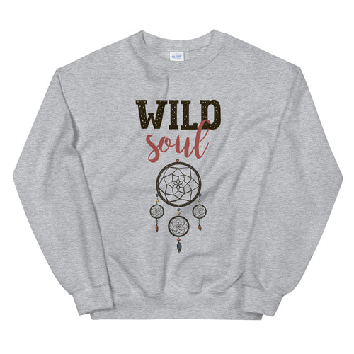 Wild Soul Dream Catcher Crewneck Sweatshirt